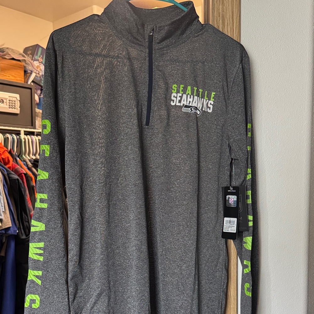 Gray Long Sleeve Swim Shirt